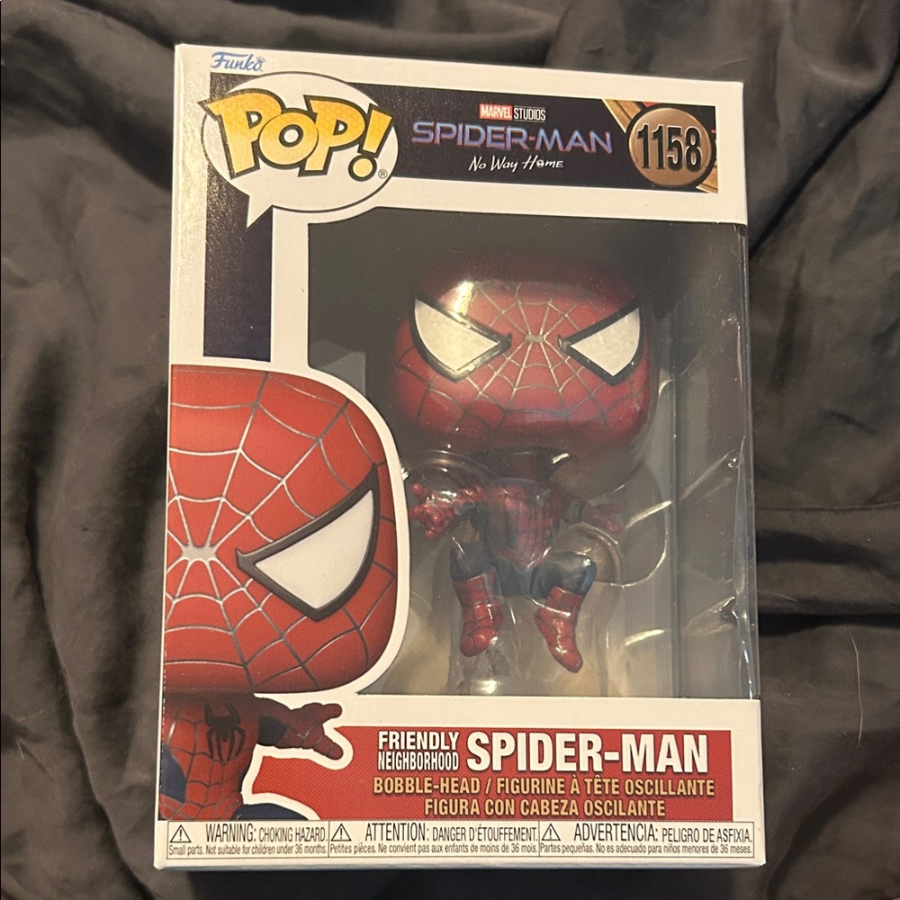 no way home spider-man funko pop | nib